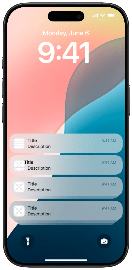 Phone app preview